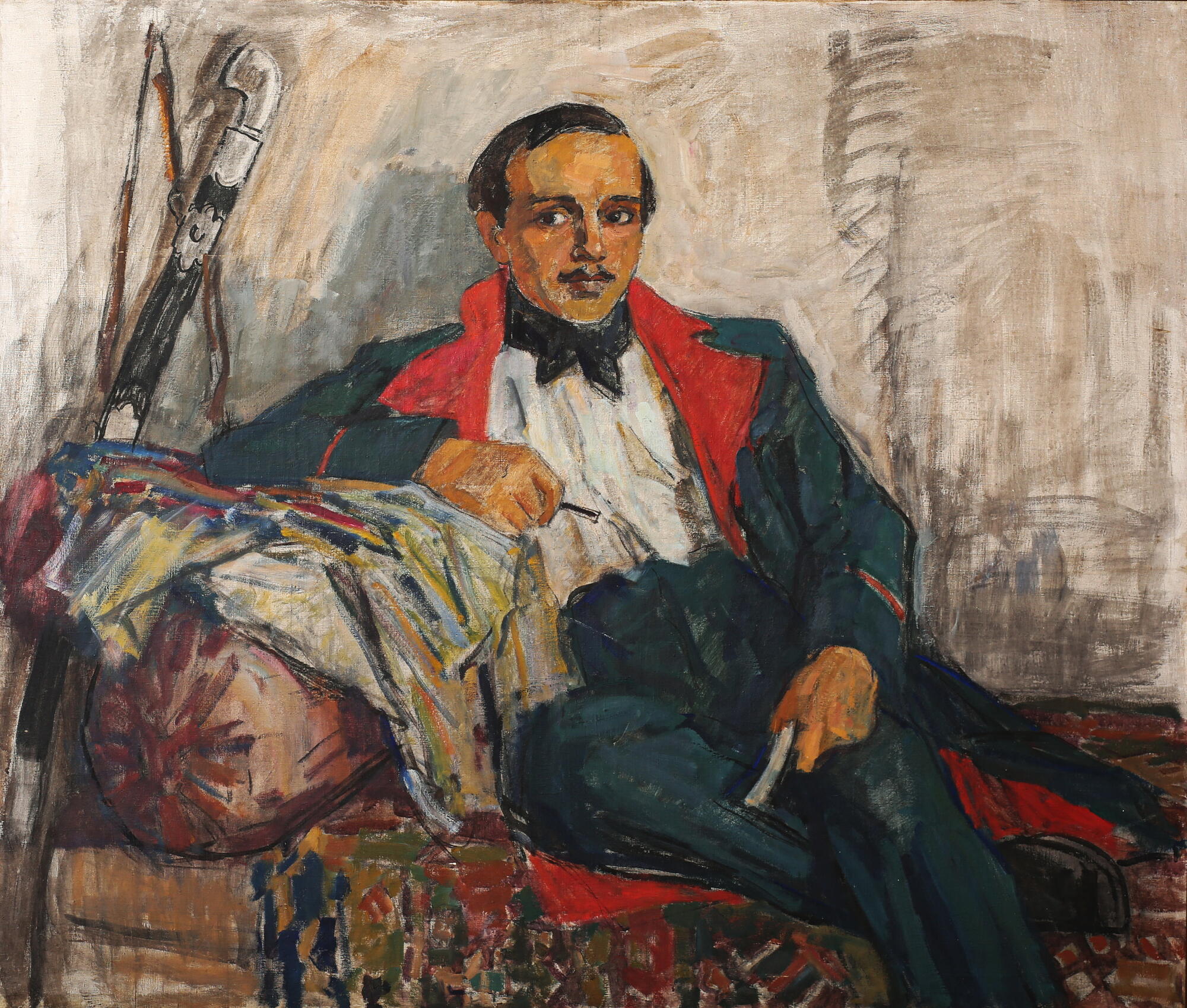 Портрет М.Ю. Лермонтова. Н.П. Ульянов, 1941